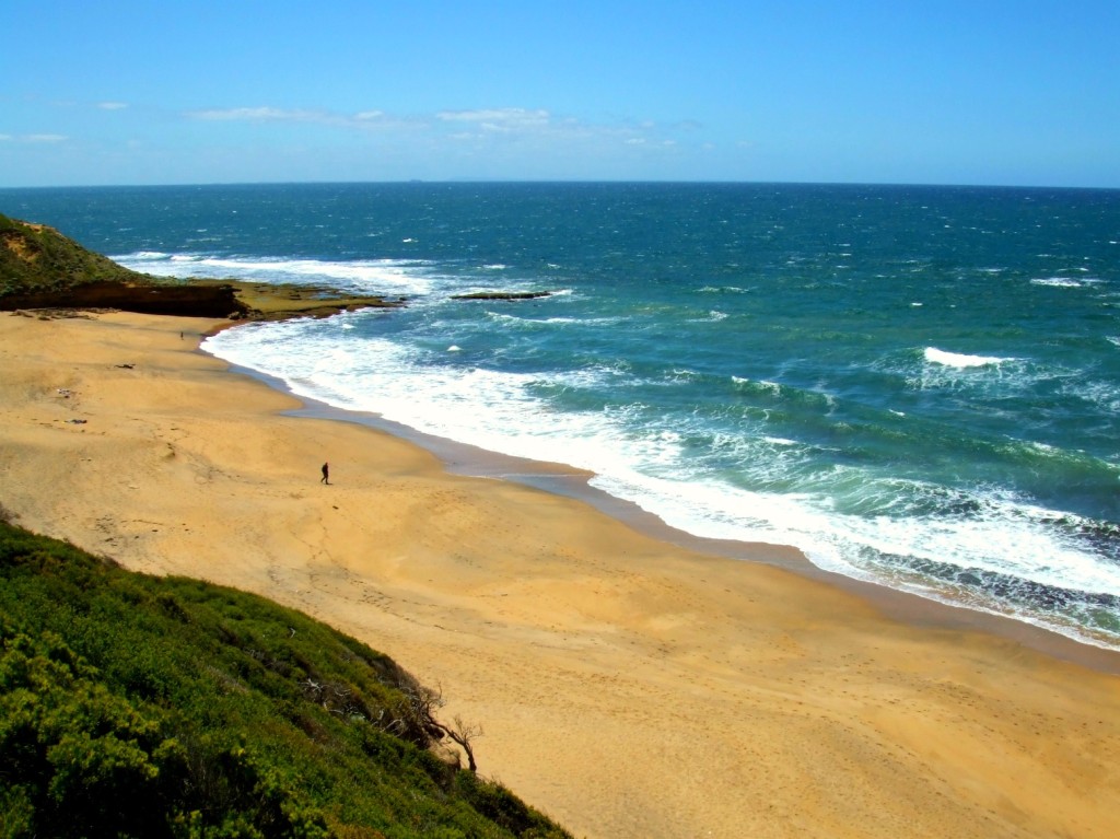 Strand an der Great Ocean Road in Australien