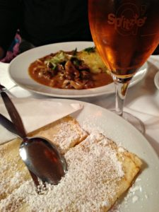 Palatschinken in Wien (Cafe Prückel)