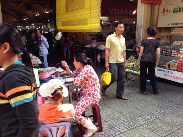Ben Thanh Markt in Saigon