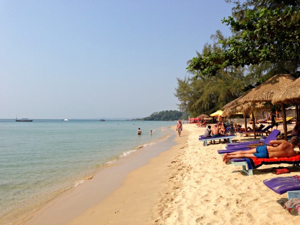 Otres Beach in Sihanoukville