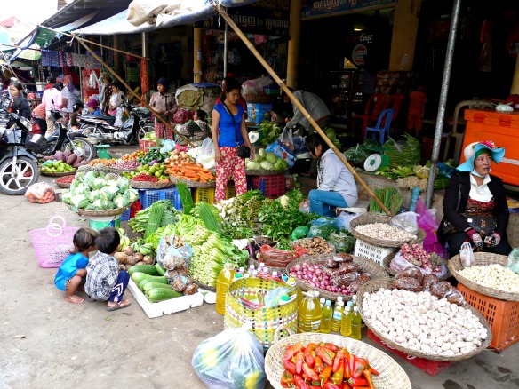 Psar Leu Markt in Siem Reap