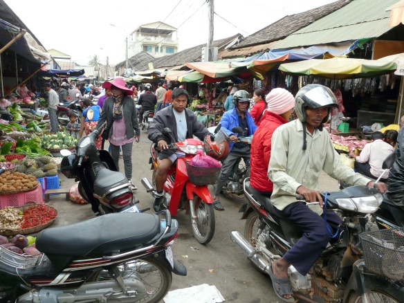 Psar Leu Markt in Siem Reap