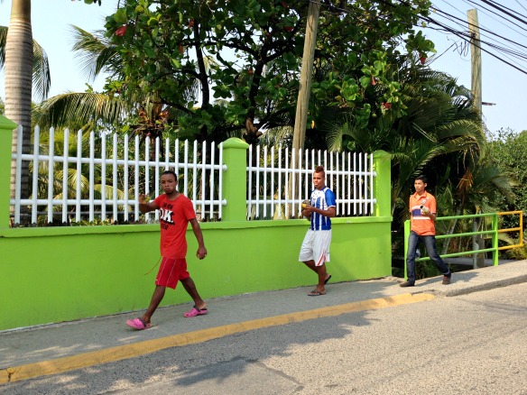 Roatan in Honduras - Einwohner
