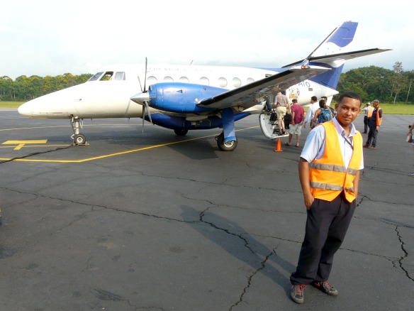 Roatan in Honduras - Flugzeug