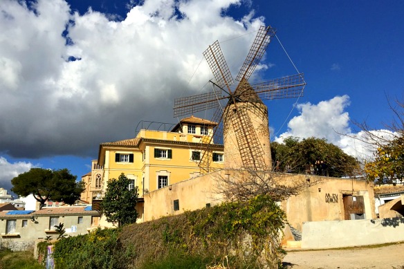 Mallorca - Palma Mühlen Santa Catalina