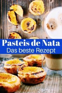 Das beste Pasteis de Nata Rezept: So backst du schnell und einfach die superleckeren Puddingtörtchen aus Portugal. #Backen #Rezept #PasteisdeNata #PasteldeNata #Portugal #Lissabon