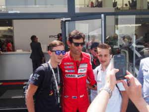 Rennfahrer Mark Webber