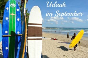 Urlaub im September