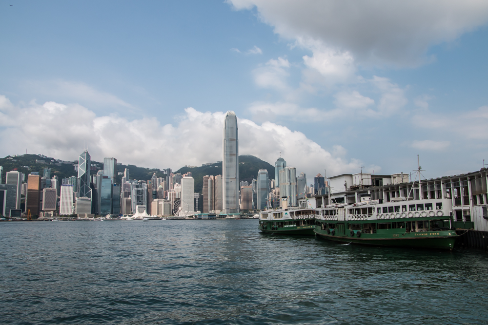 Victoria Harbour in Hongkong