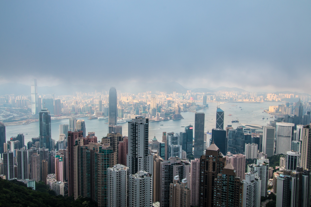 Victoria Peak Hongkong - Reiseblogs