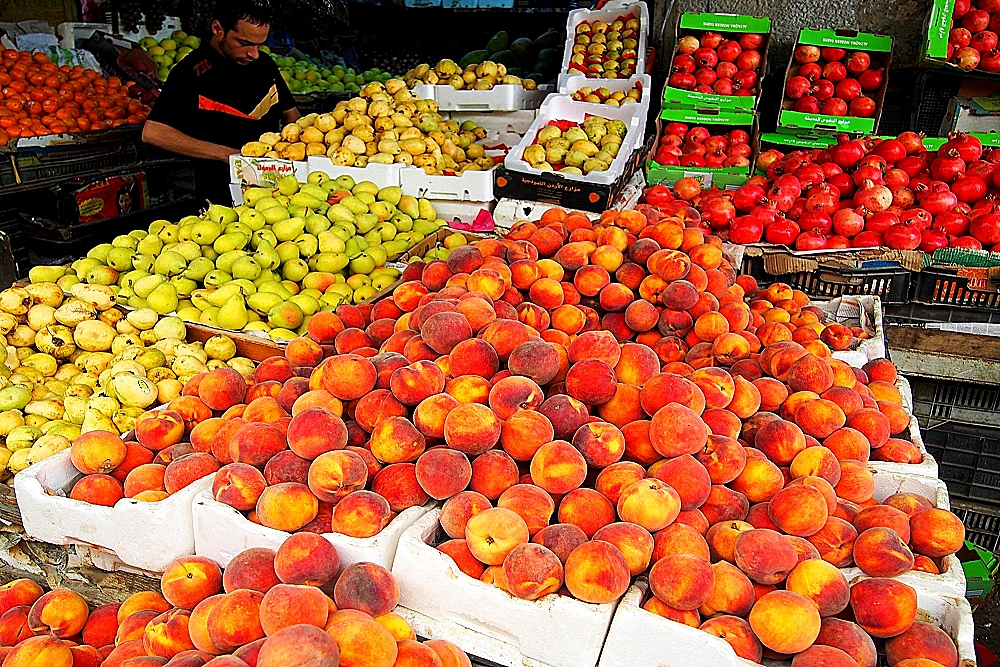 17 Jordanien Amman Obstmarkt