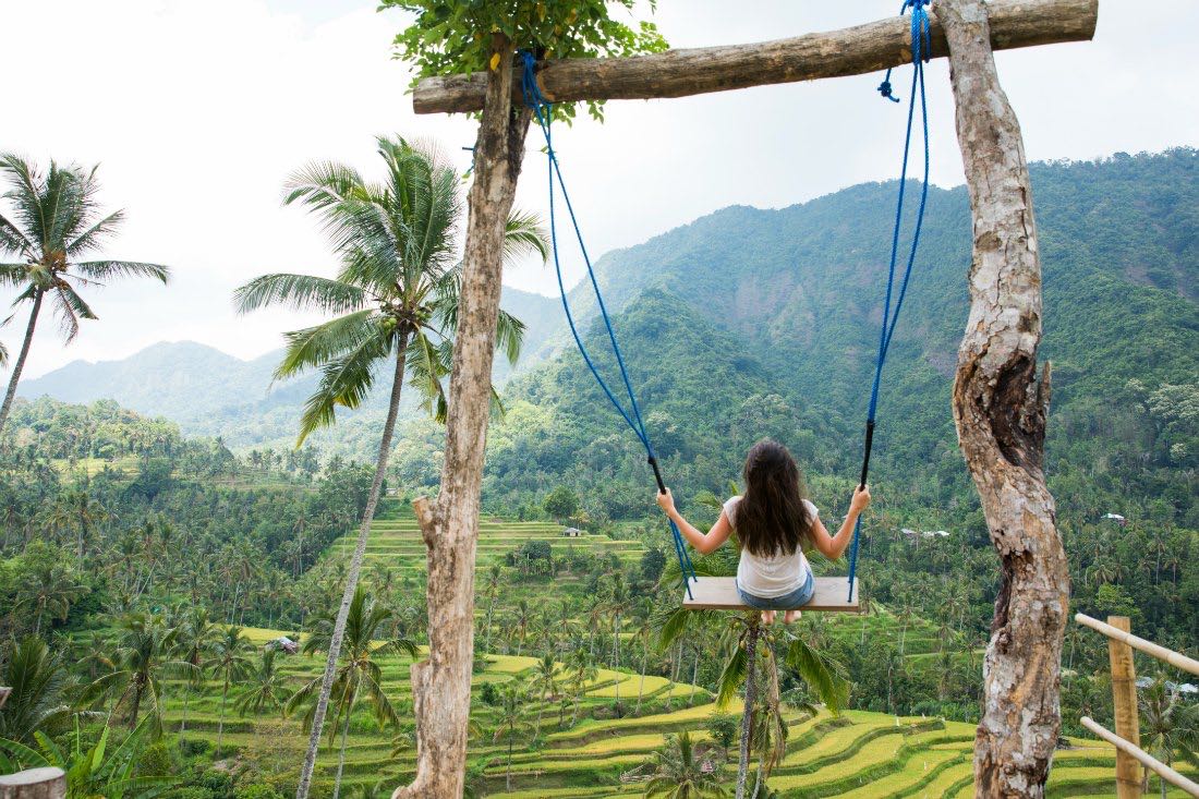 Bali Schaukel Swing Indonesien