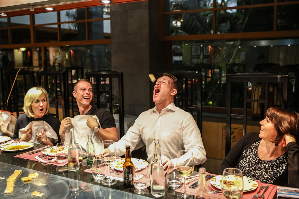 Abendessen auf Lanzarote