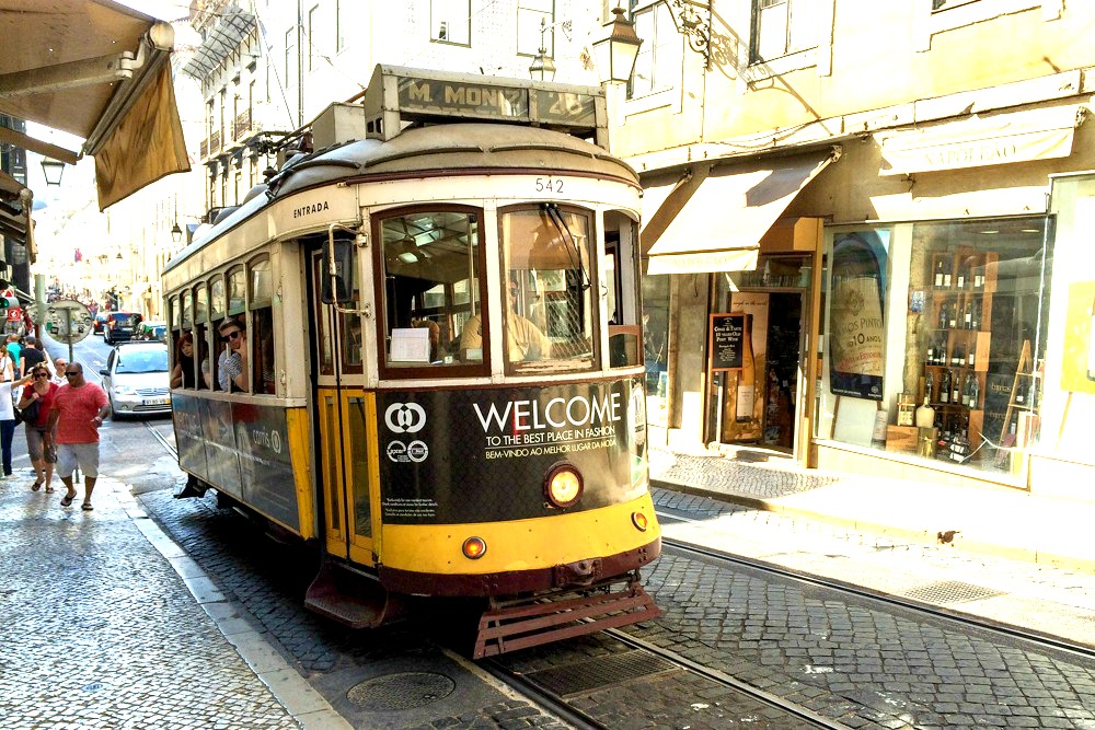 Tram 28 E Lissabon Portugal Reiseblogs