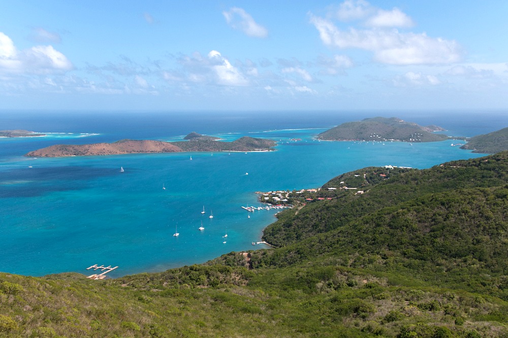 Ausblick Britische Jungferninseln