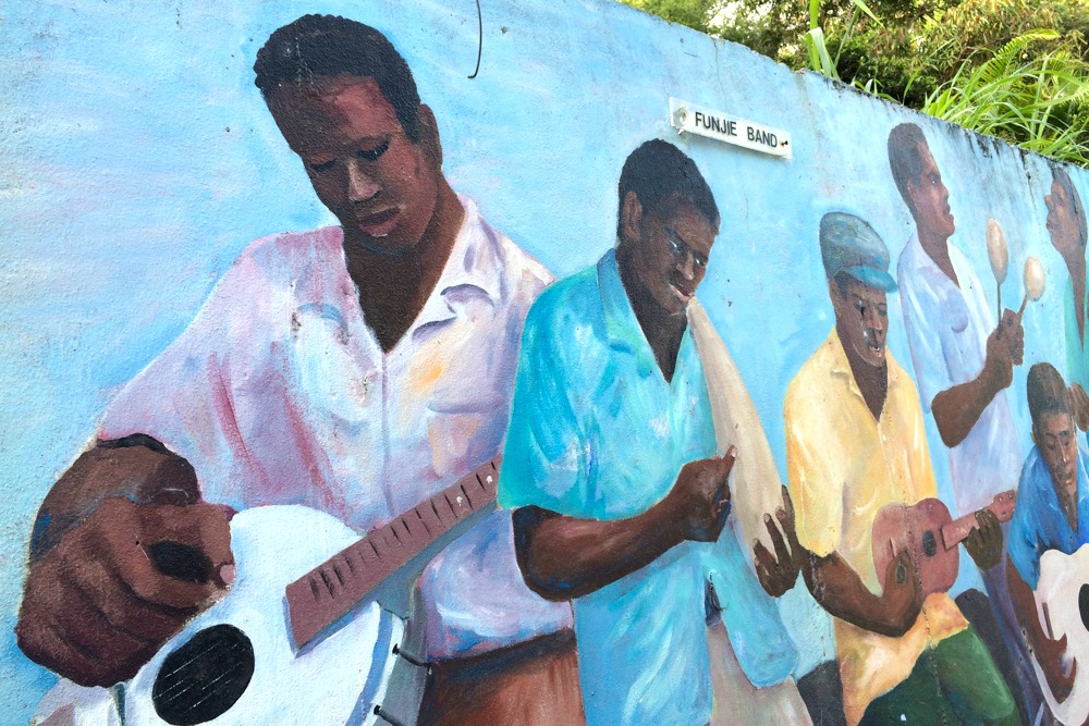 Mural British Virgin Islands Karibik