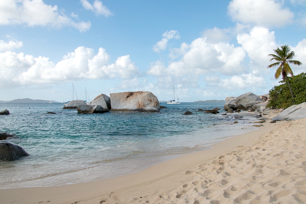 The Baths Beach British Virgin Islands