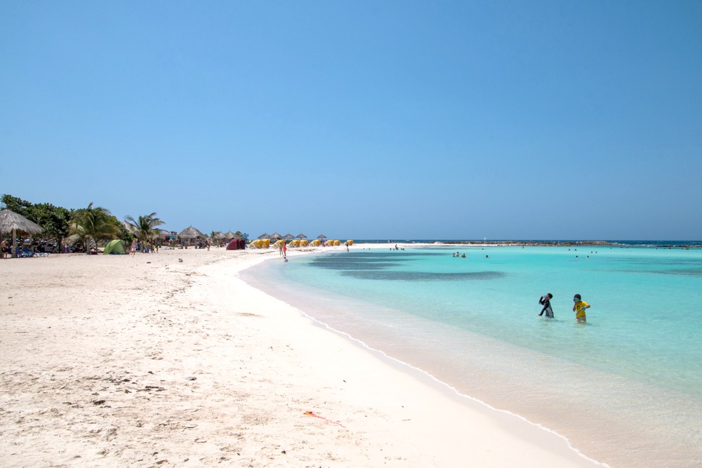 Traumstrände Karibik Aruba