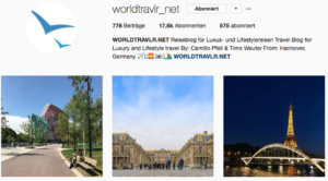 Worldtravlr auf Instagram