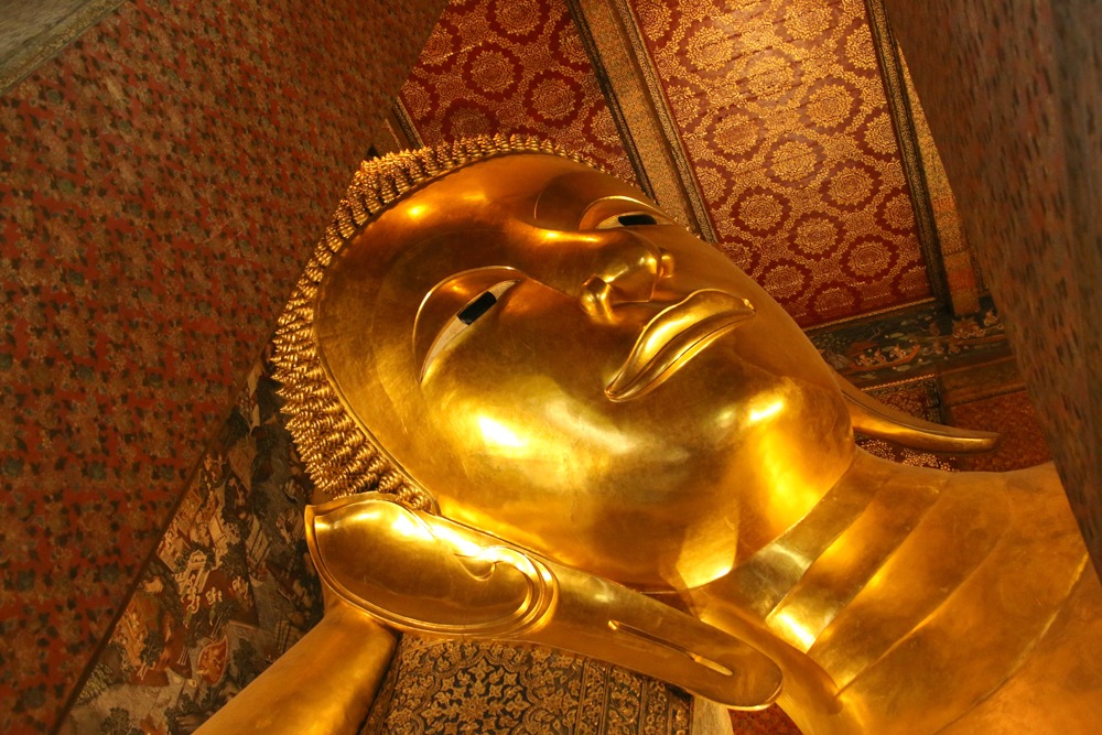 Bangkok Wat Pho Liegender Buddha Luxus Reiseblog