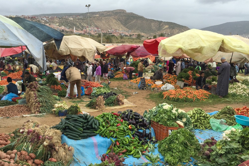 5. Taghazout Marokko Markt