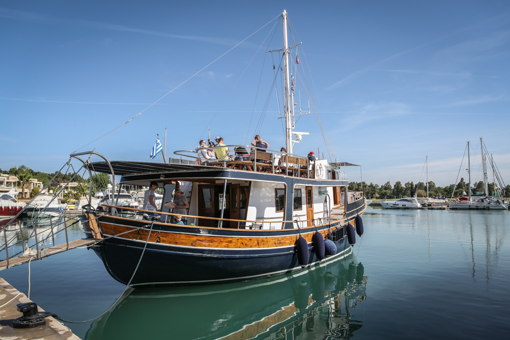 27 Griechenland Chalkidiki Bootstour