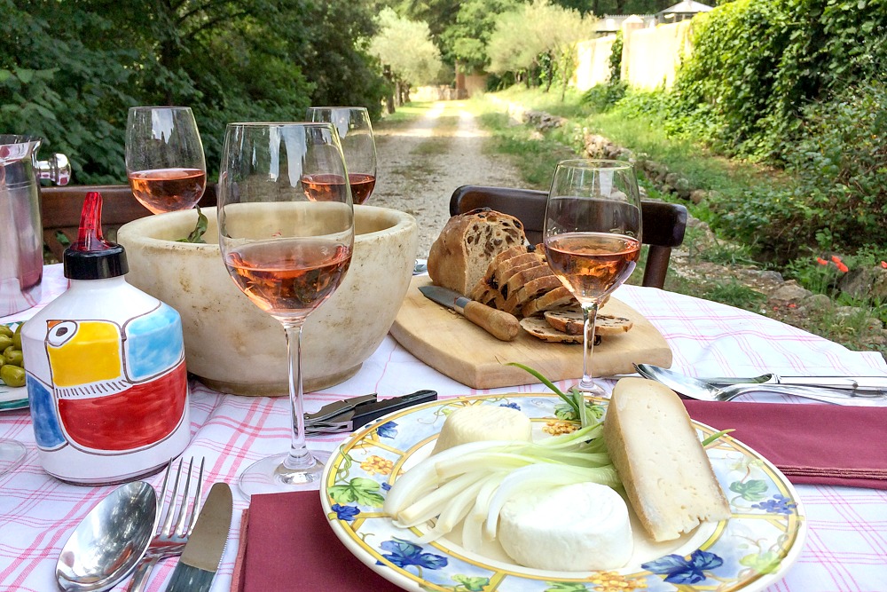 4 Frankreich Südfrankreich Provence Wein Weingut Rose