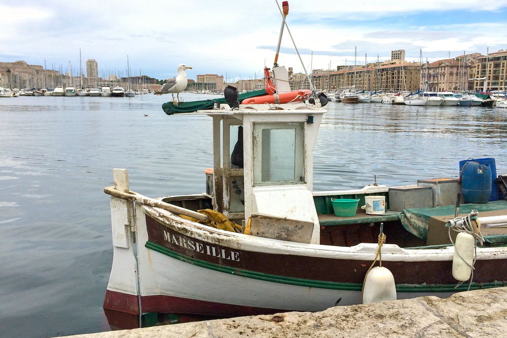 6 Marseille Frankreich Südfrankreich Boot Fischer