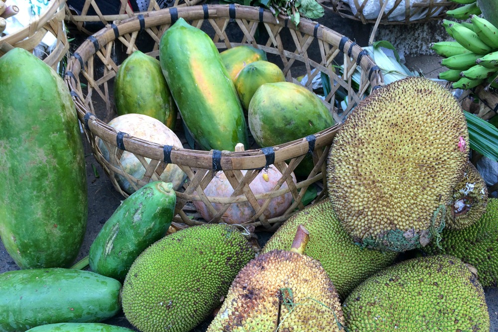 Bali Markt Obst Früchte