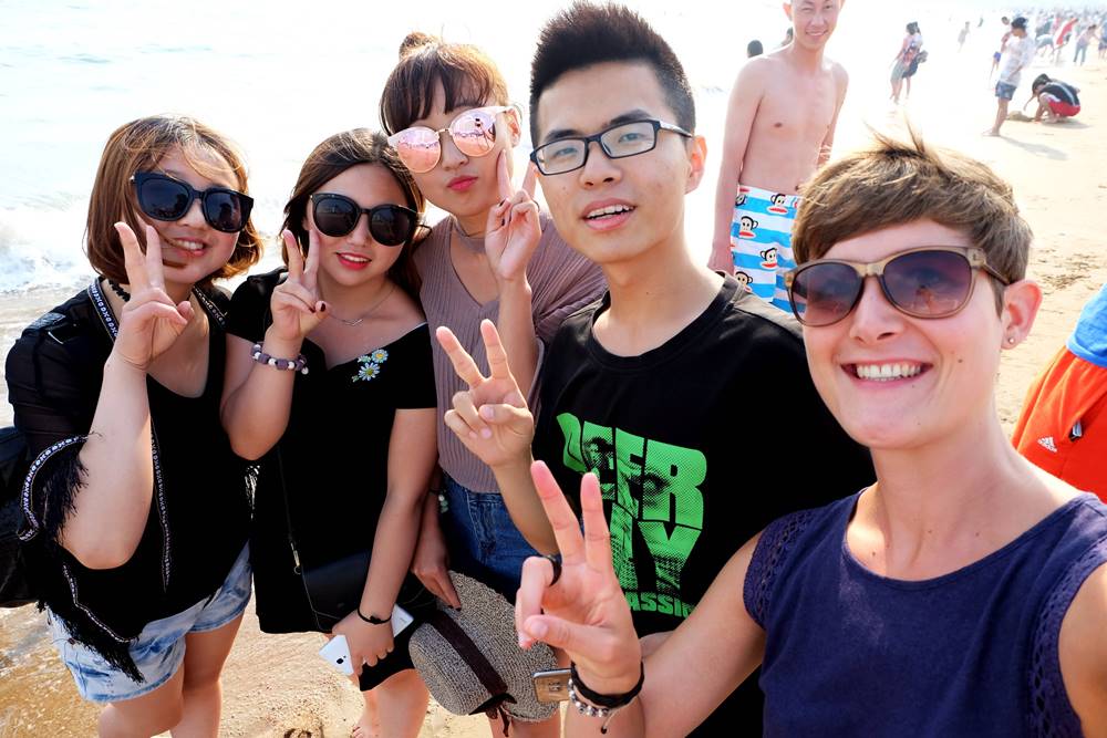 19_Selfie Strand Quingdao Shandong China