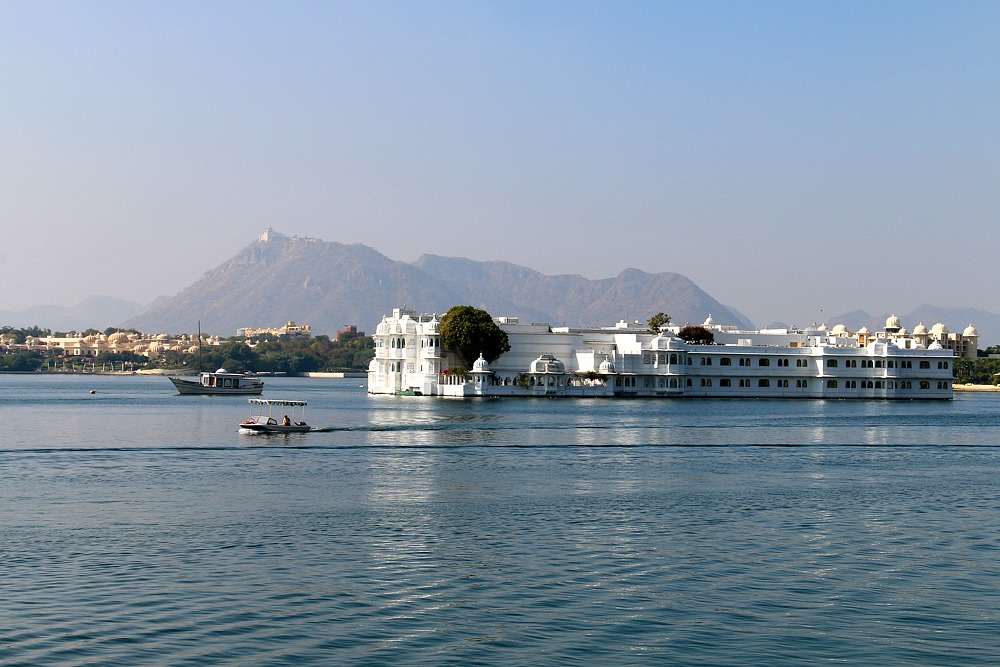 Taj Lake Palace Hotel Udaipur Rajasthan Indien