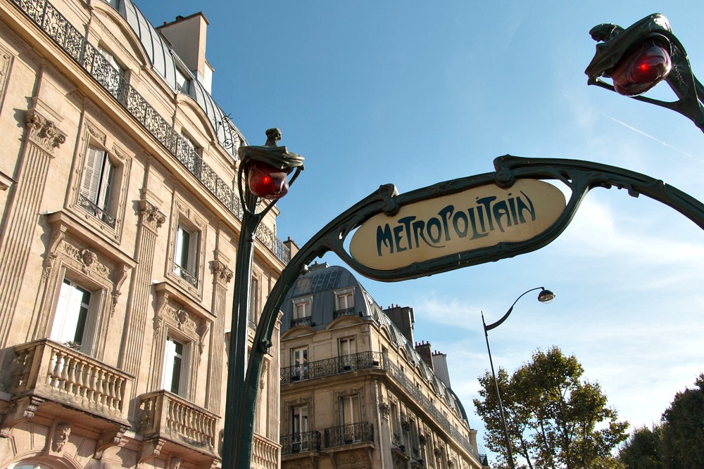 Metro Paris öffentlicher Verkehr