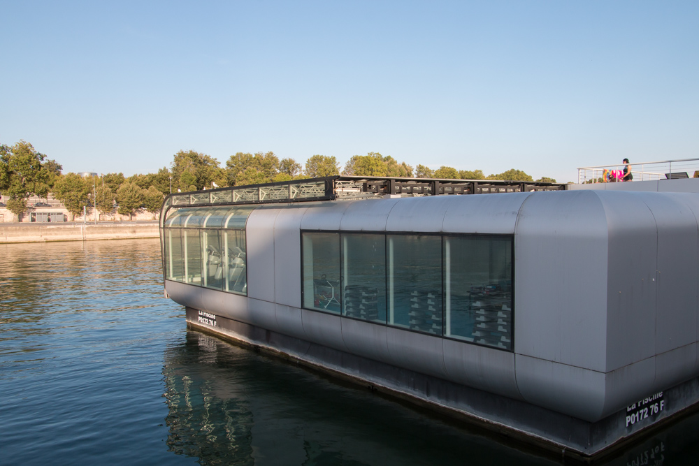 Piscine Joséphine-Baker Paris Badeschiff Schwimmbad Seine