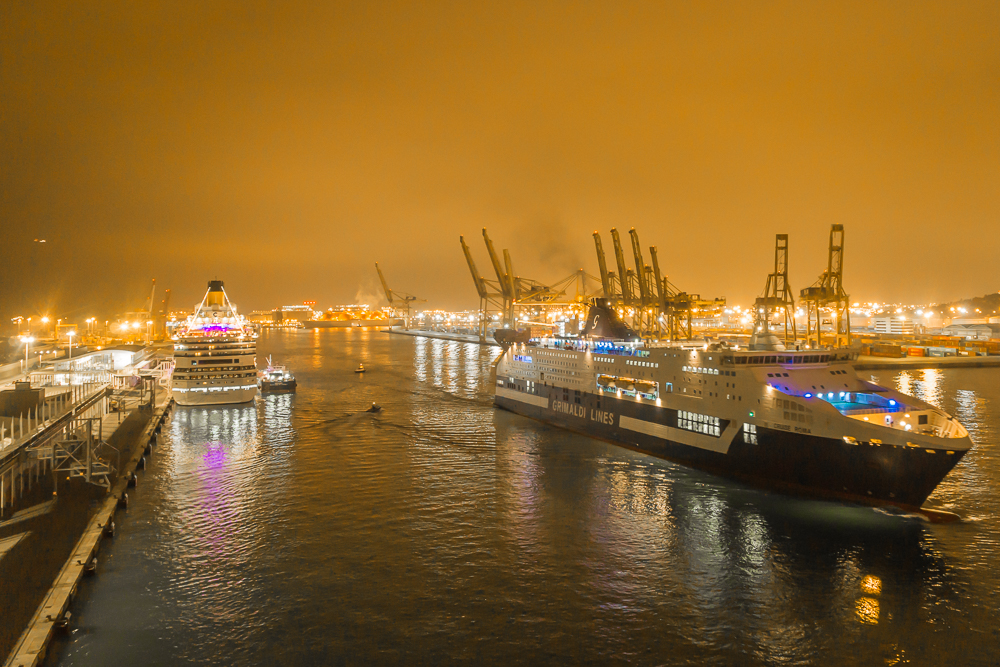 Barcelona Hafen