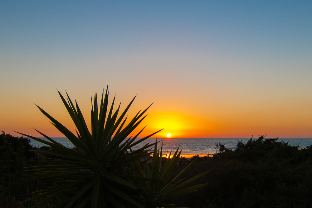 4-spanien-andalusien-iberostar-andalucia-playa-duenen-sonnenuntergang