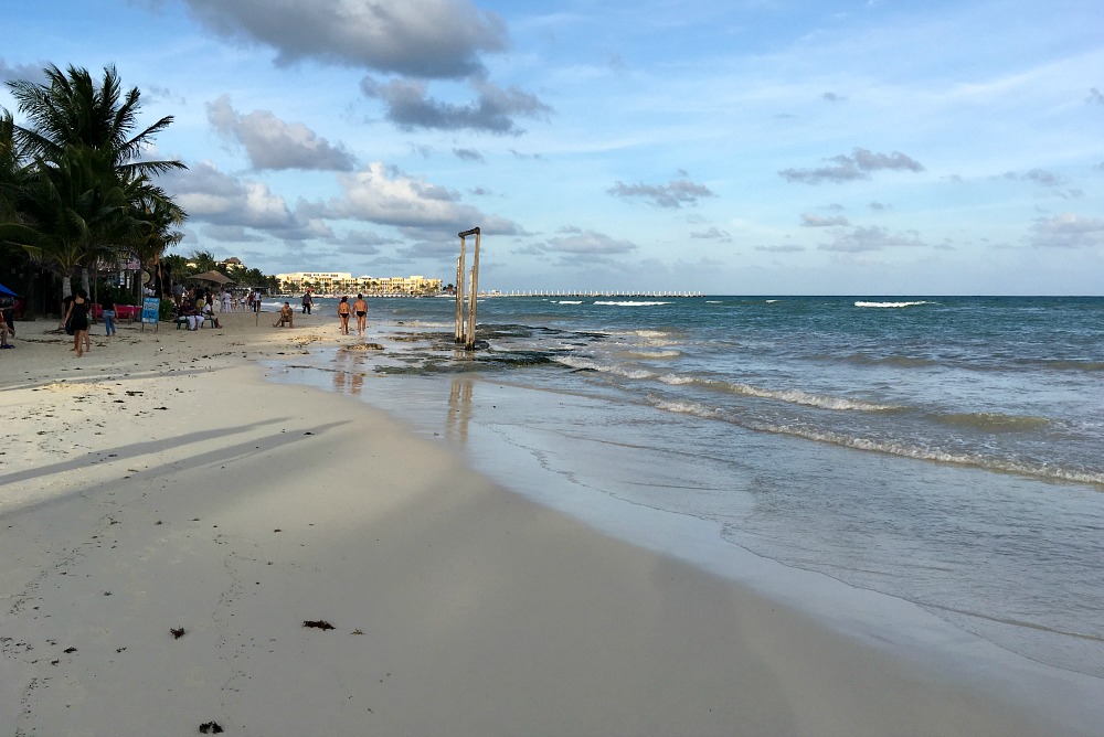 Strand in Playa del Carmen