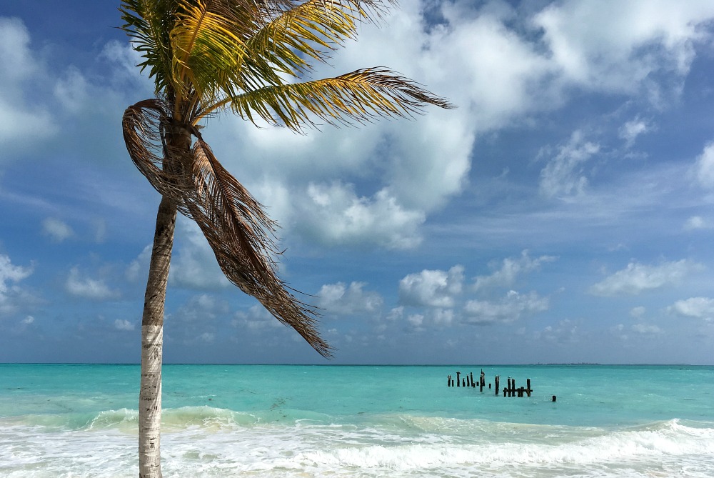 Strand Isla Blanca, Cancun, Mexiko