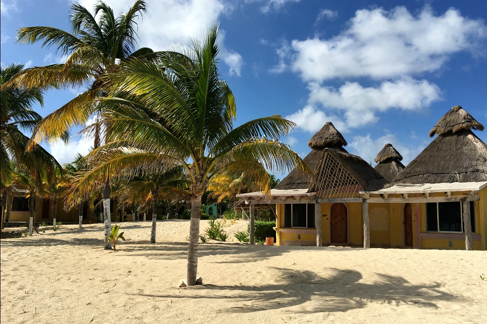 Strand Isla Blanca, Cancun, Mexiko