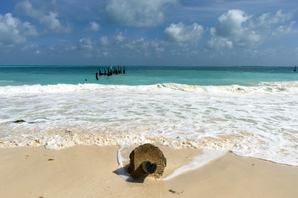 Strand Isla Blanca, Cancun, Mexiko