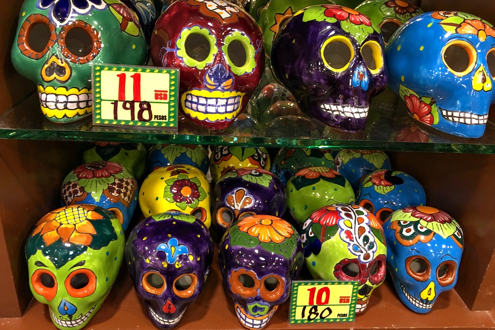 Totenköpfe in Mexiko