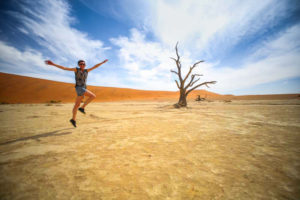 Reiseblogger in Namibia, Afrika