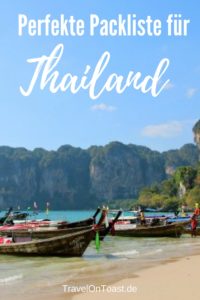 Packliste Thailand: Checkliste für deinen Südostasien Urlaub - das PDF zum Ausdrucken findest du auf meinem Reiseblog #Packliste #Thailand #Südostasien #Asien