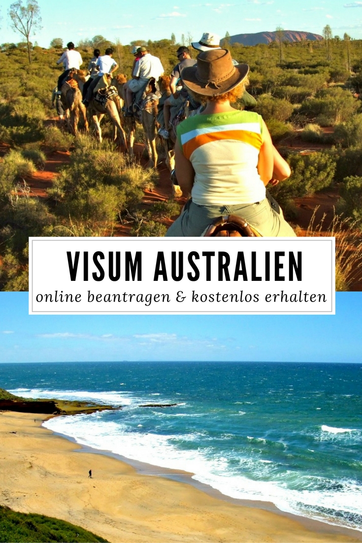 Visum Australien online beantragen & kostenlos erhalten - lies mehr dazu im Reiseblog