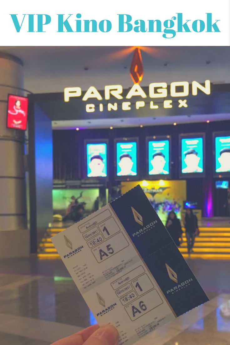 VIP Kino Bangkok: Im Paragon Cineplex mit Massage, Liegesitz & Drink. Mehr zum VIP Cinema in Thailand findet ihr im Reiseblog.