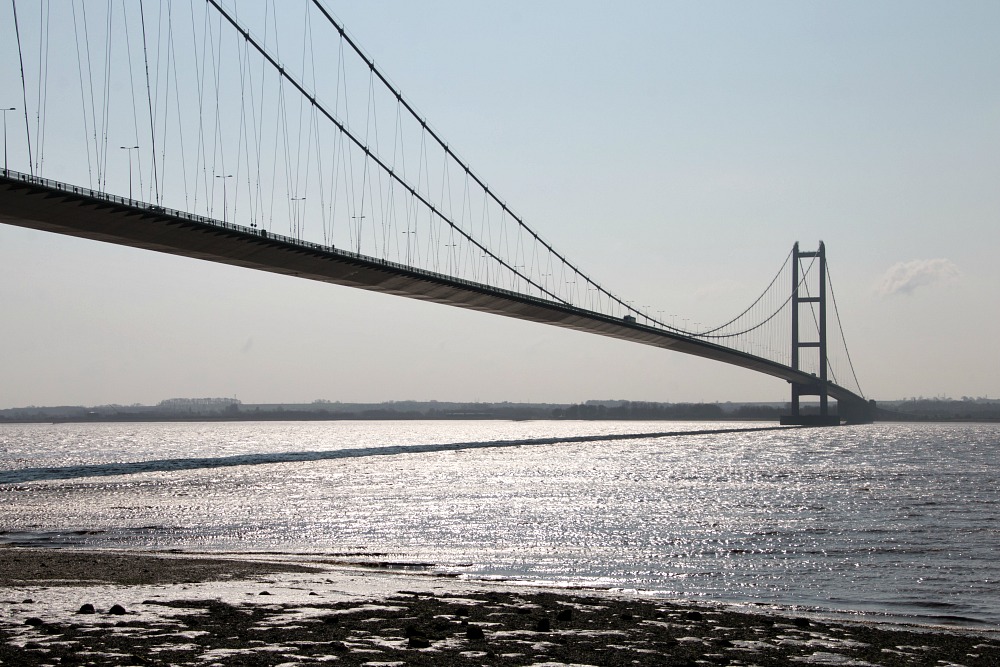 Humber-Brücke in Hull