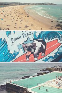 Australien: Sydneys bekanntester Strand ist Bondi Beach. Der Bondi Icebergs Pool liegt am Strand, umgeben vom Meer. Du kannst im Pool schwimmen und dabei auf die Wellen schauen. Mehr Bilder und Infos in meinem Reiseblog.