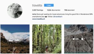 Reiseblogger auf Instagram