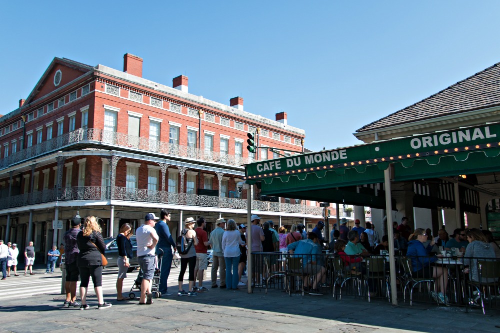 Cafe du Monde in New Orleans