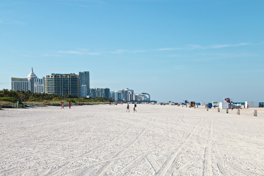 Strand in South Beach