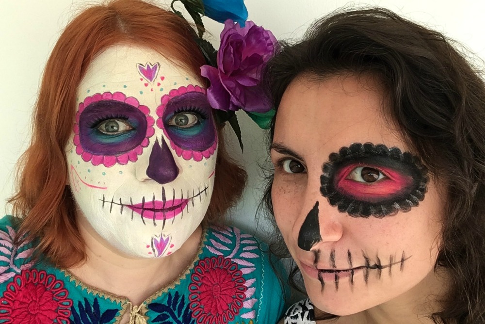 Reiseblogger Anja Beckmann beim Day of the Dead in Mexiko